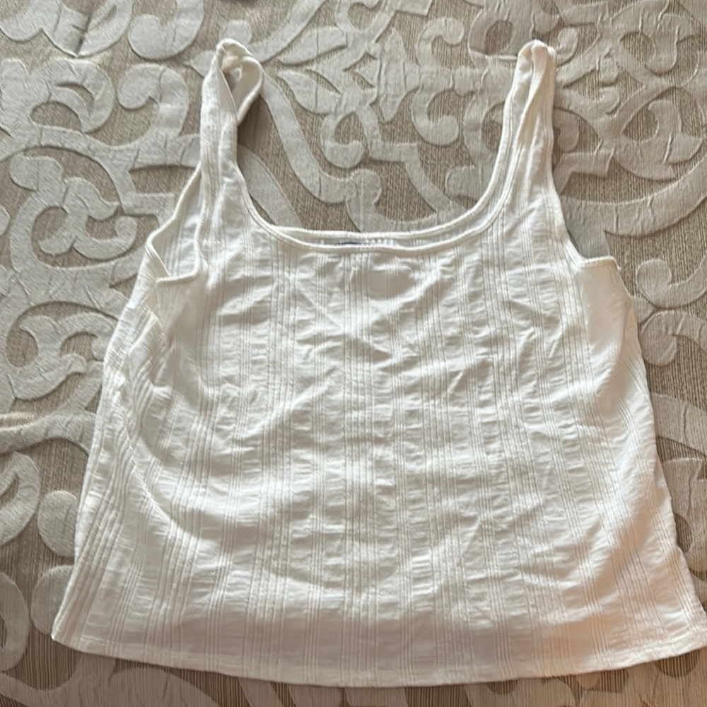 White Sleeveless Women's Top
